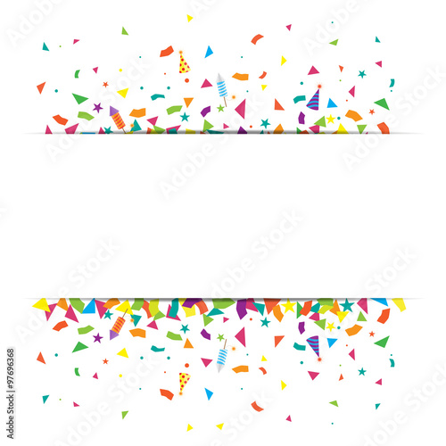 confett  background