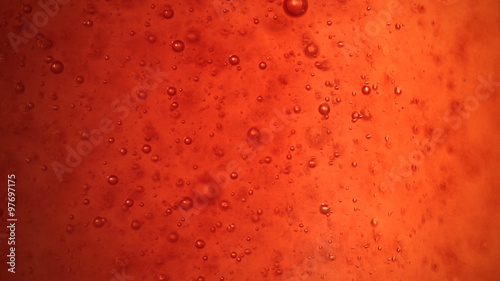 Orange Maple Syrop Bubbles macro Video photo