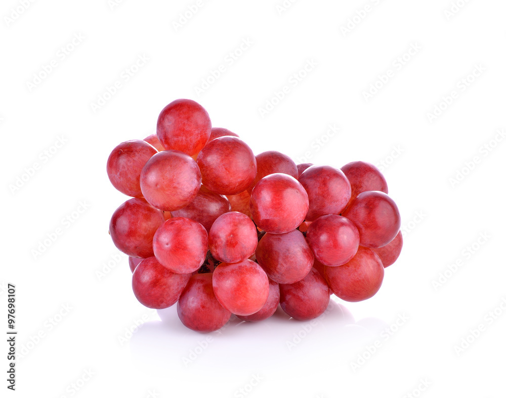 Fresh grape on white background Fresh grape on white background