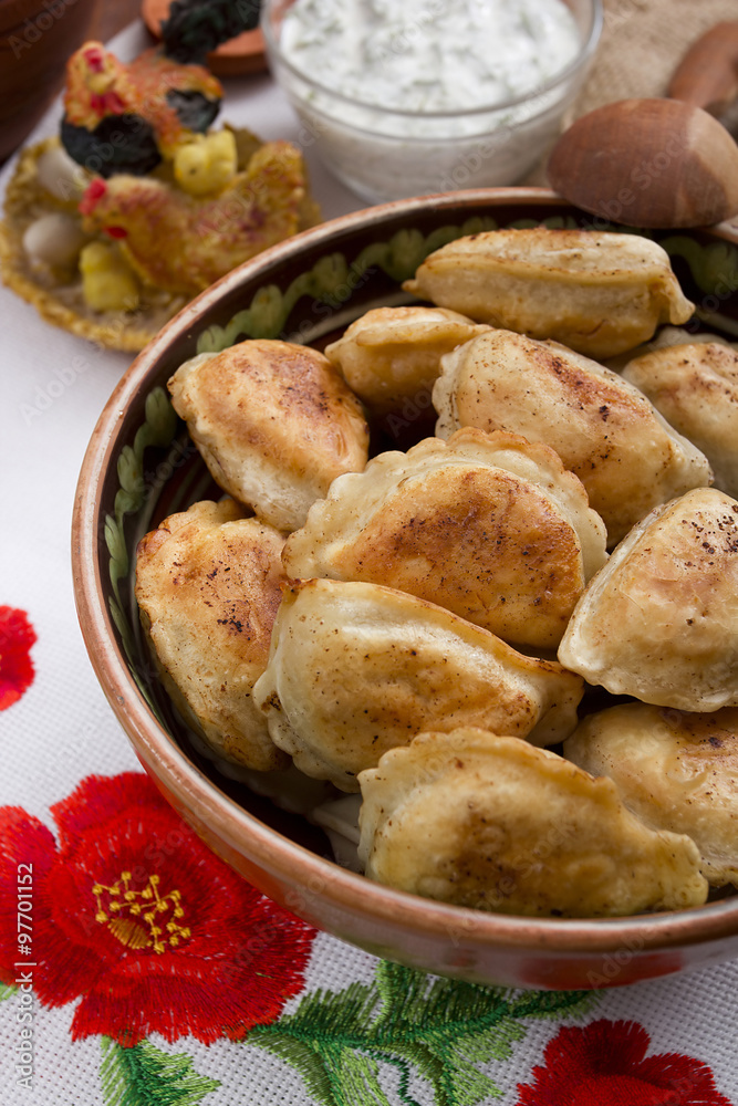 Pierogi national food popular in Poland