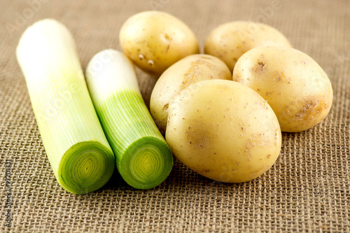 Potato and leek