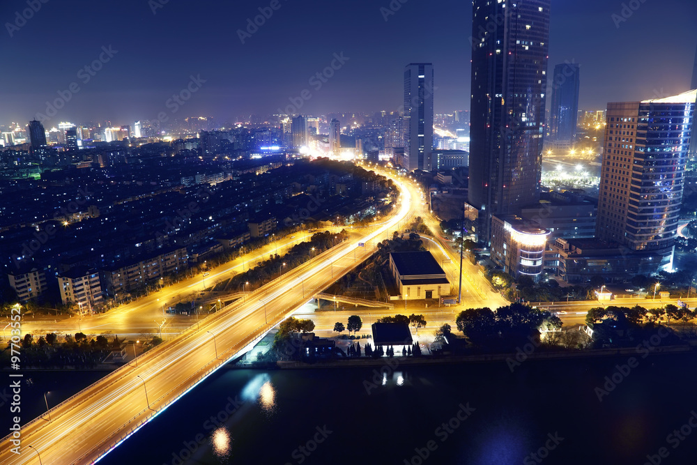Fototapeta premium city at night