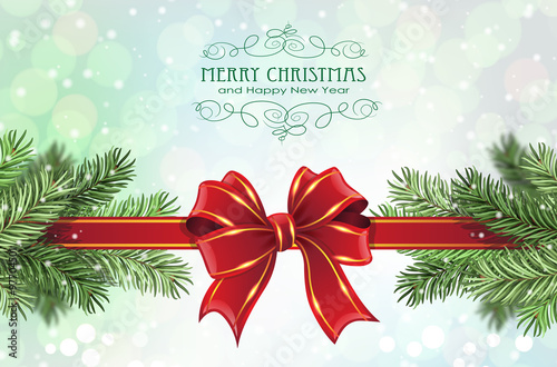 Festive Christmas background