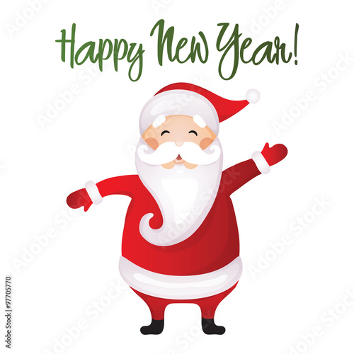 Happy new year vector