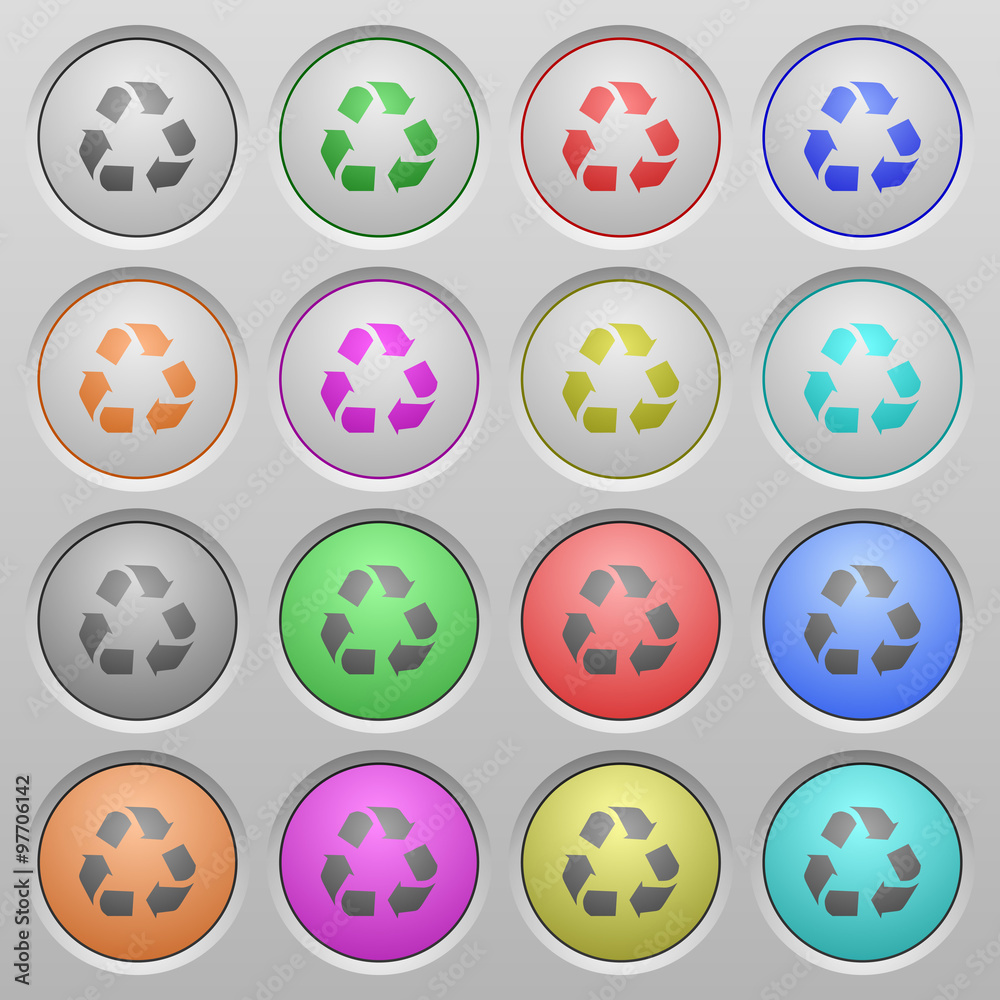 Recycling plastic sunk buttons Recycling plastic sunk buttons