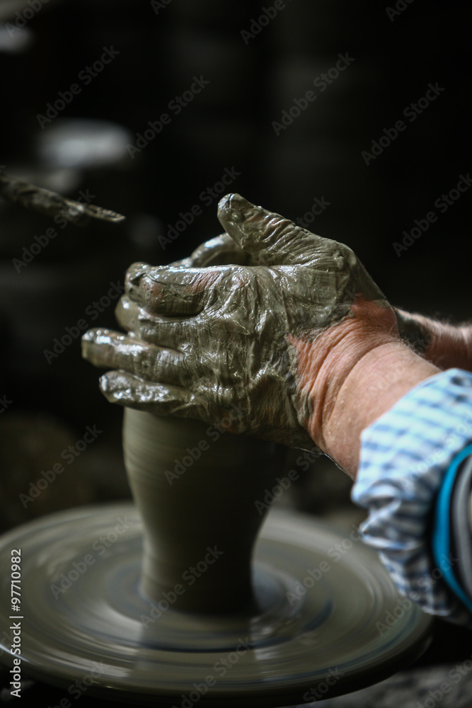 Hand of the potter