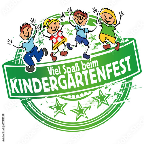 Stempel Kindergartenfest