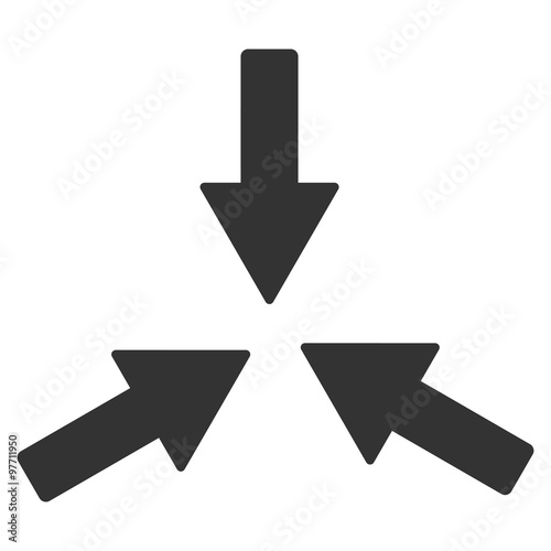 Collide Arrows Icon