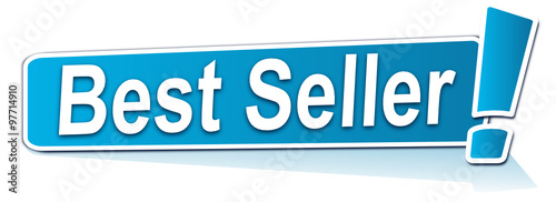 best seller sur étiquette bleue