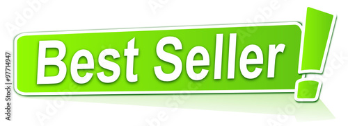 best seller sur étiquette verte