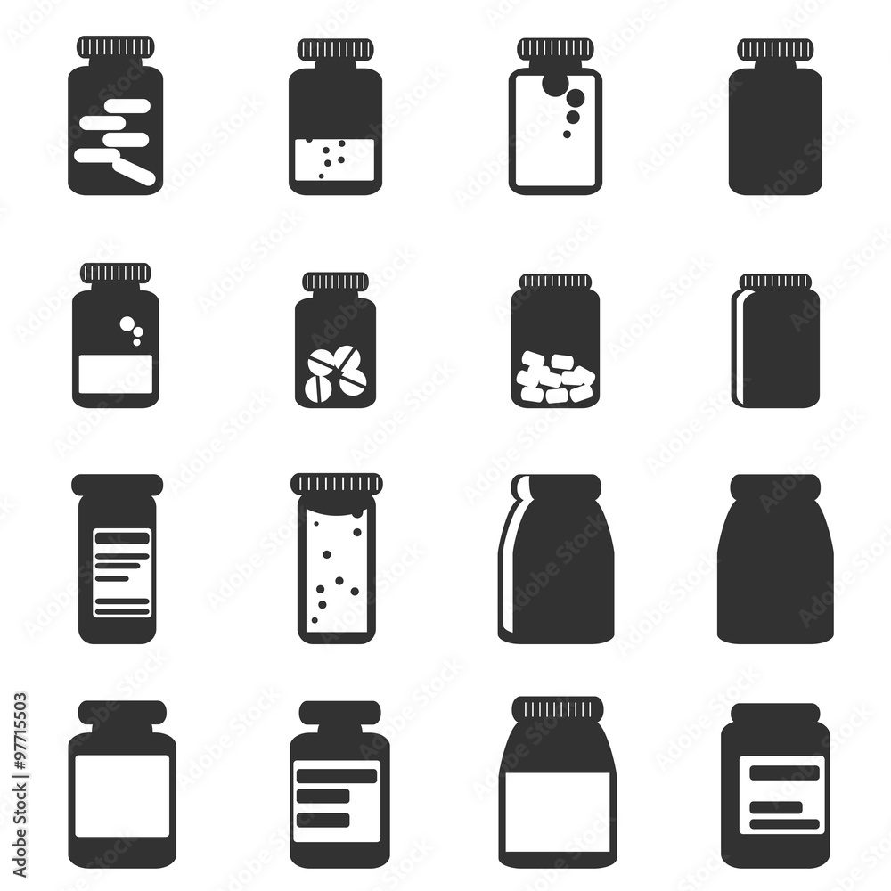 medicine icon . medicine bottles . medicine vector illustration medicine icon . medicine bottles . medicine vector illustration