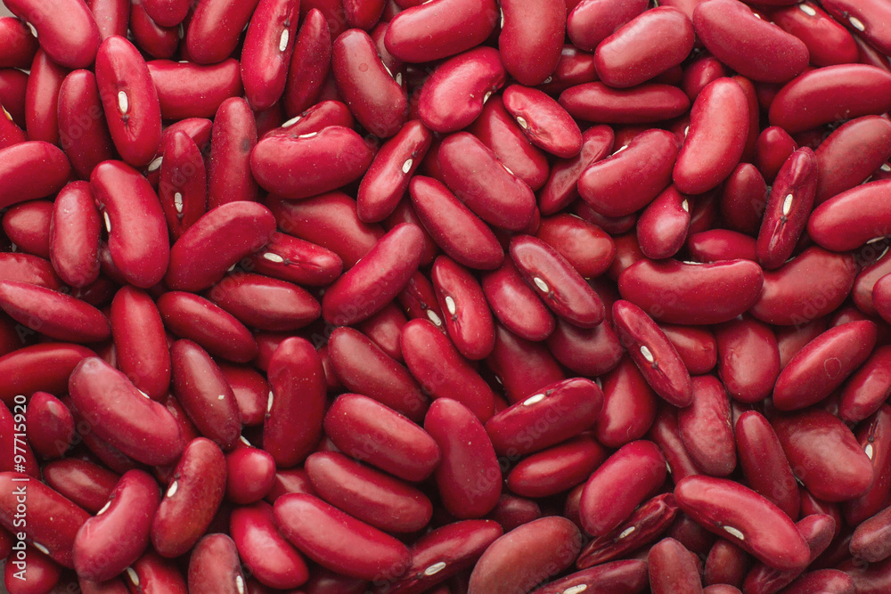 background, texture of red beans in a scattering of food legumes background, texture of red beans in a scattering of food legumes