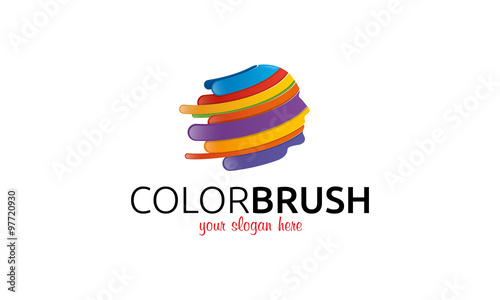 Color Brush Logo