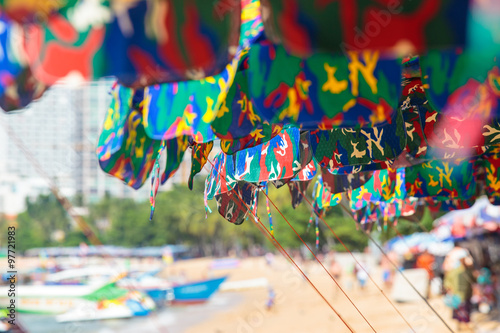 Colorful Beach Umbrella.