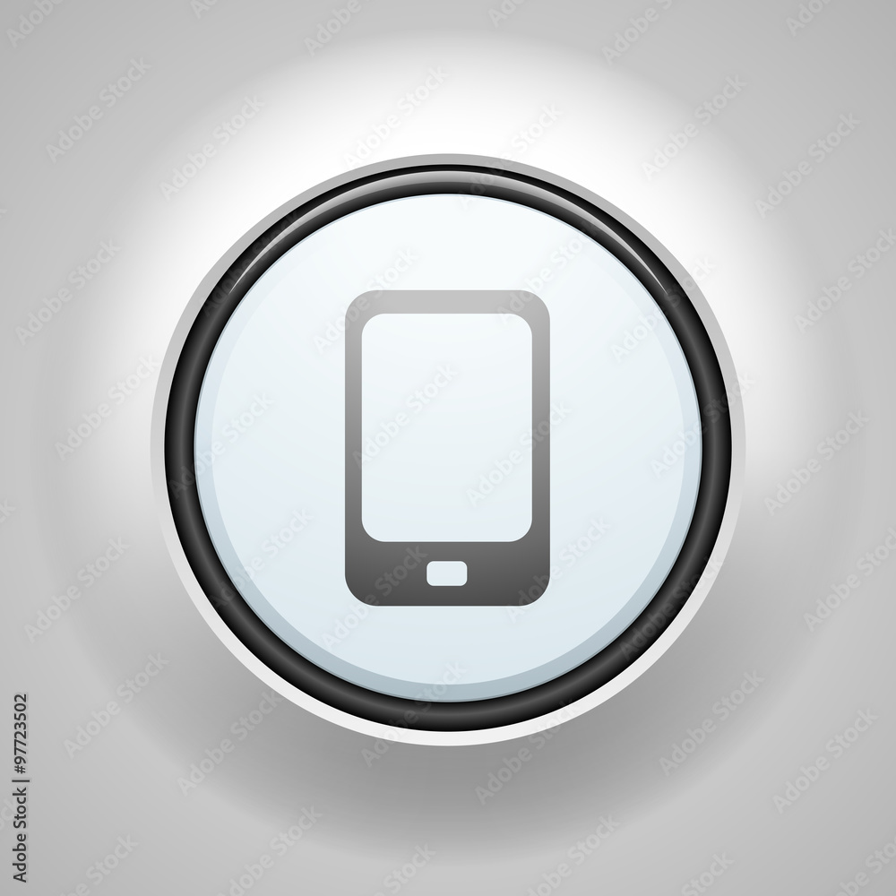 Mobile phone contact button Mobile phone contact button