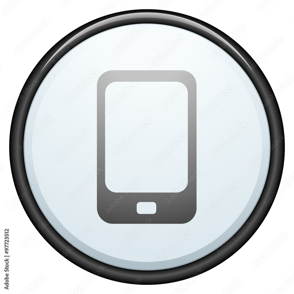 Mobile phone contact button Mobile phone contact button