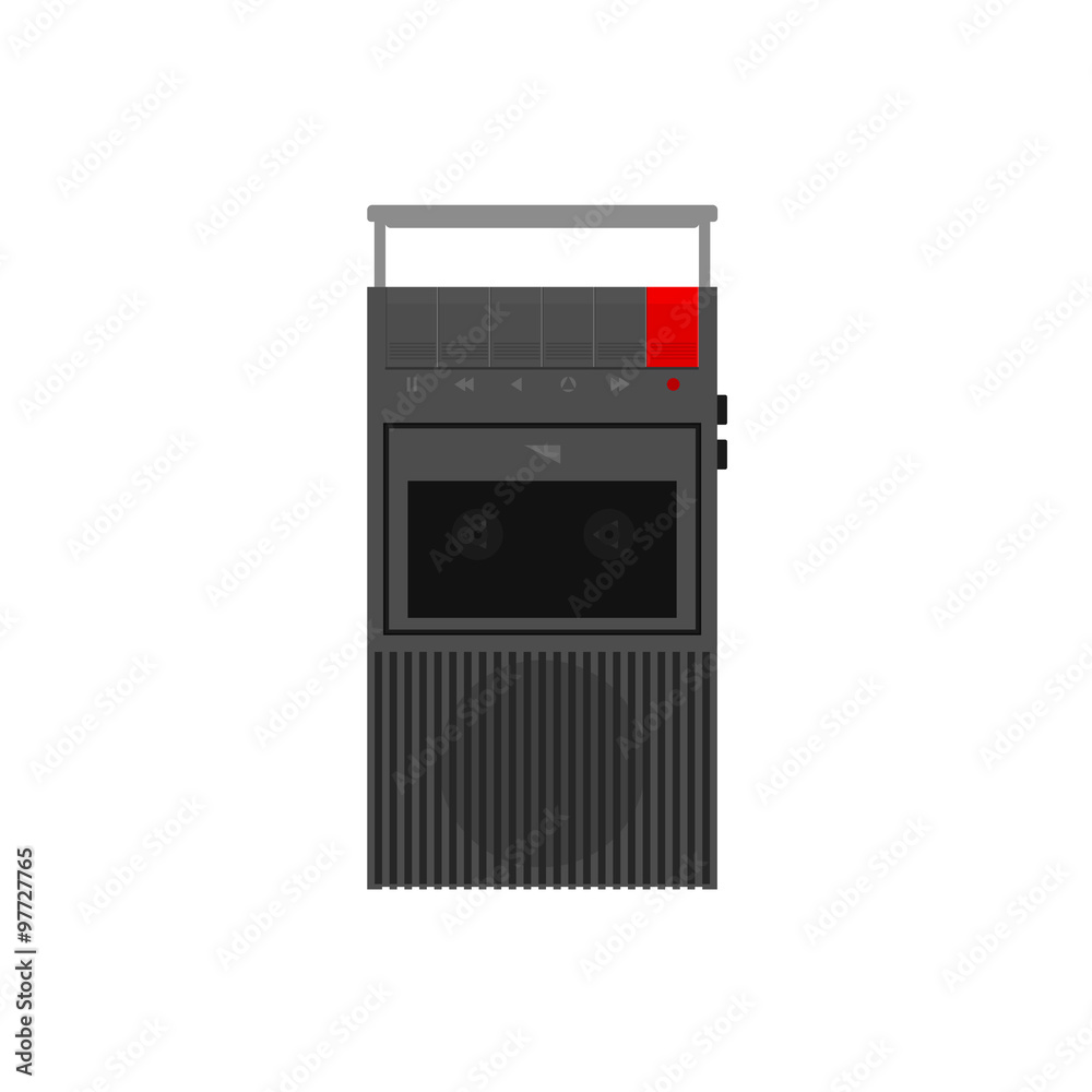 Obraz premium Cassette recorder