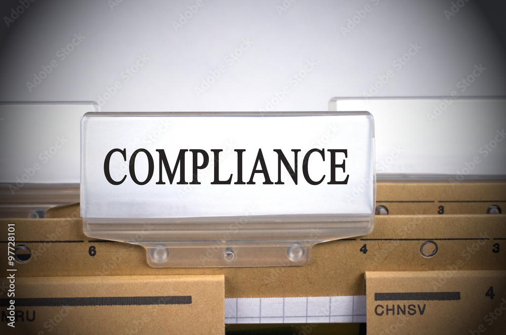 Compliance Folder Register Index with text and spotlight Compliance Folder Register Index with text and spotlight