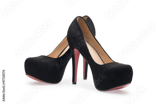 Black high heels, symbolic photo for fashion and elegance