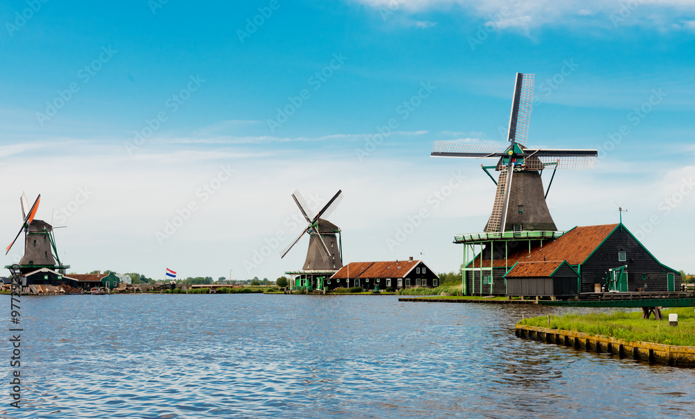 Windmills of the Zaanse Schans (near Amsterdam)