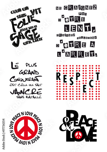 Peace and love