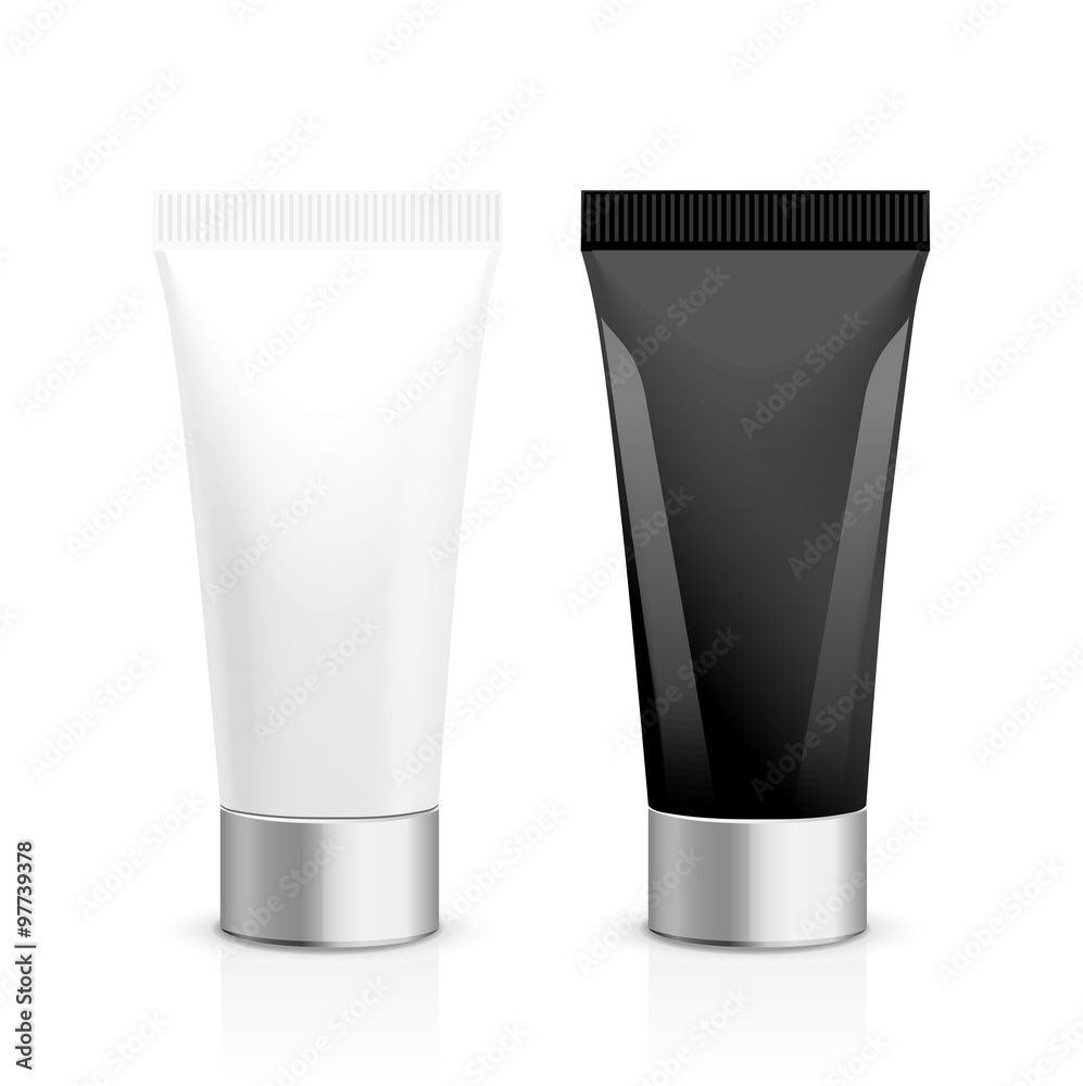 Realistic vector packaging template Realistic vector packaging template