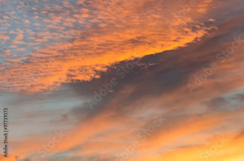 Abendhimmel mit Wolken © motivthueringen8