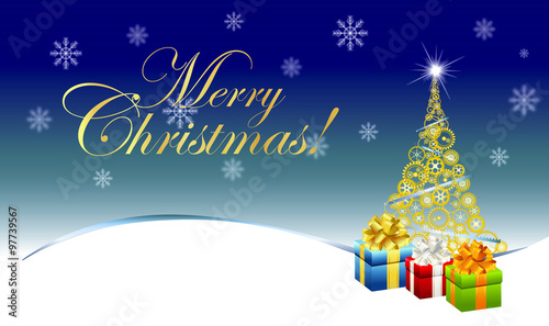Christmas greeting card