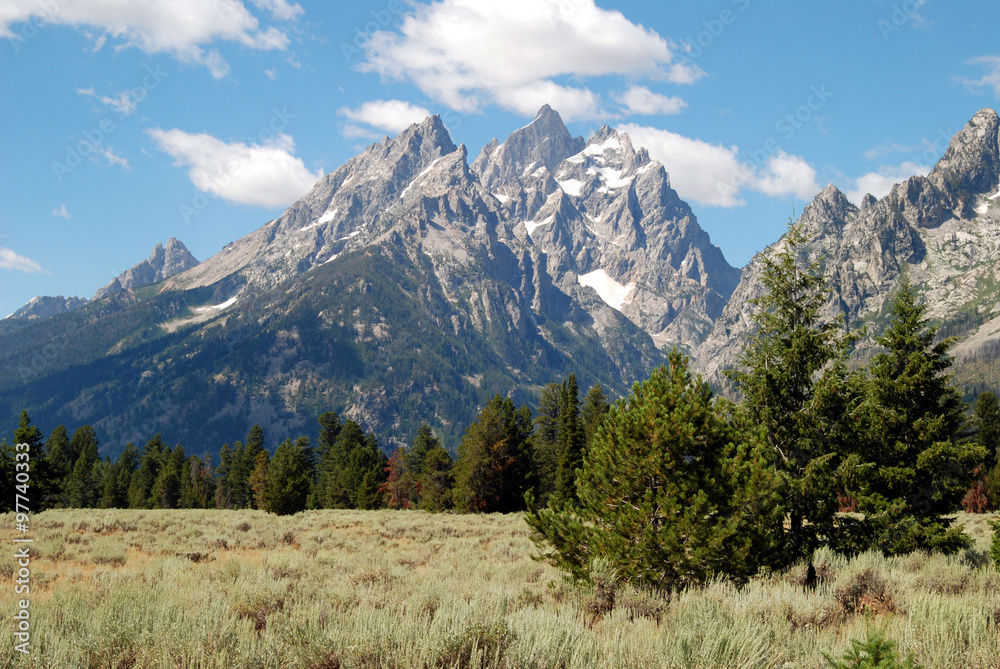 Grand Teton Range, Wyoming, USA 