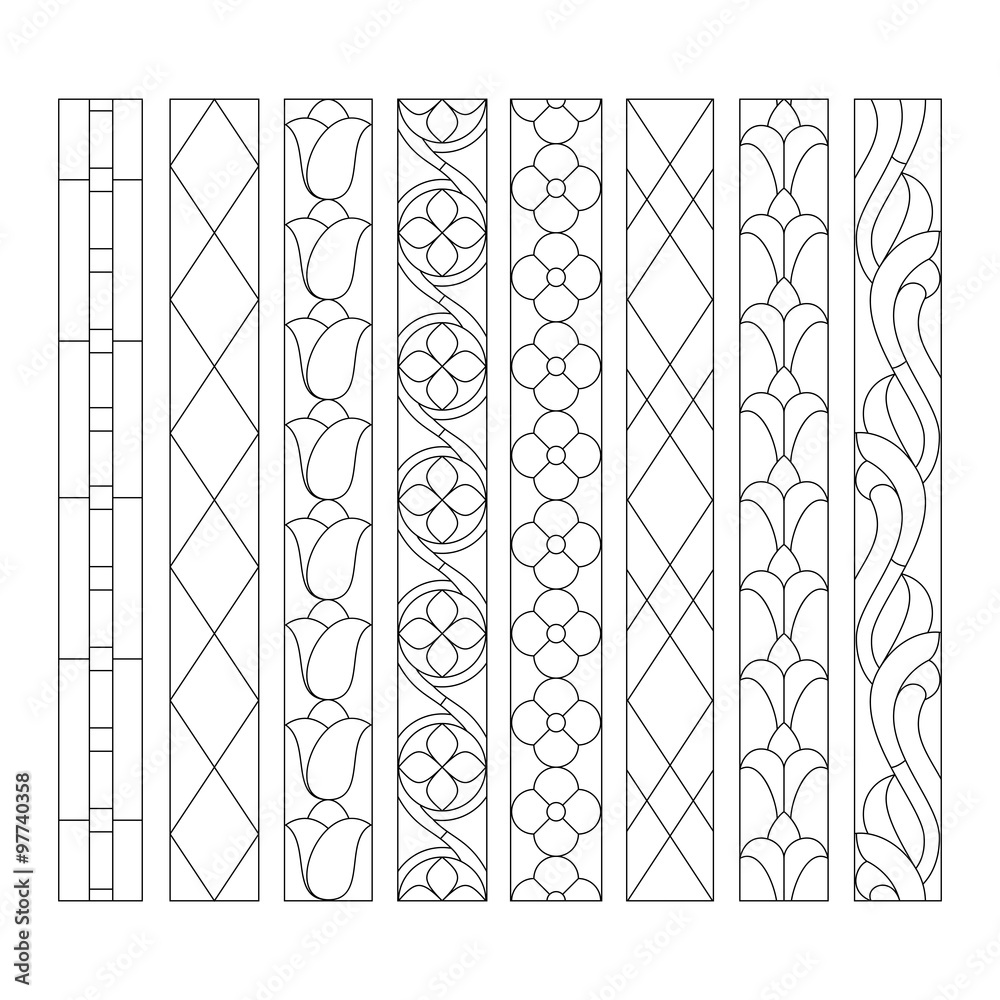 stained glass patterns