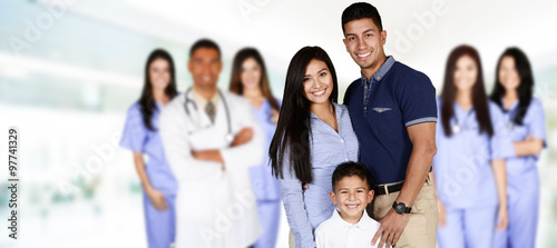 Family At Hospital