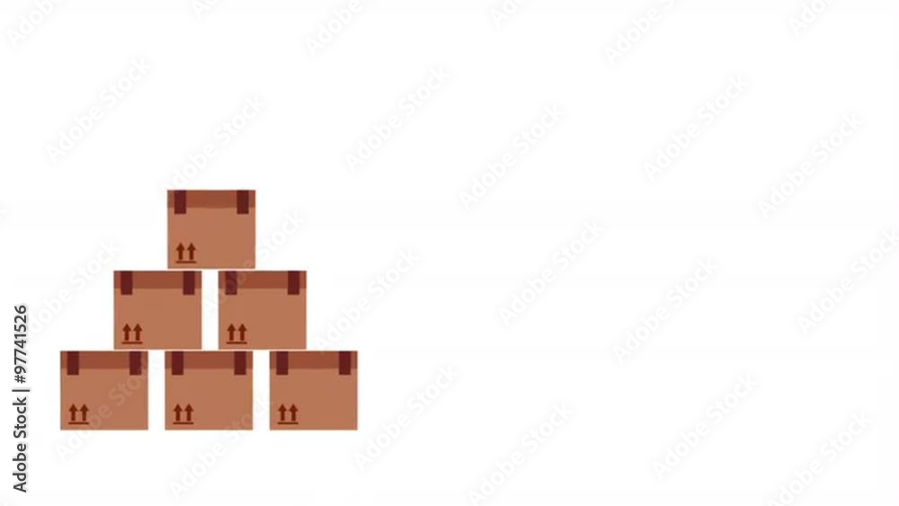 Storage icon design, video Animation Storage icon design, video Animation