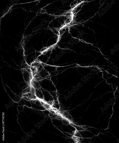 Black and white light thunder 