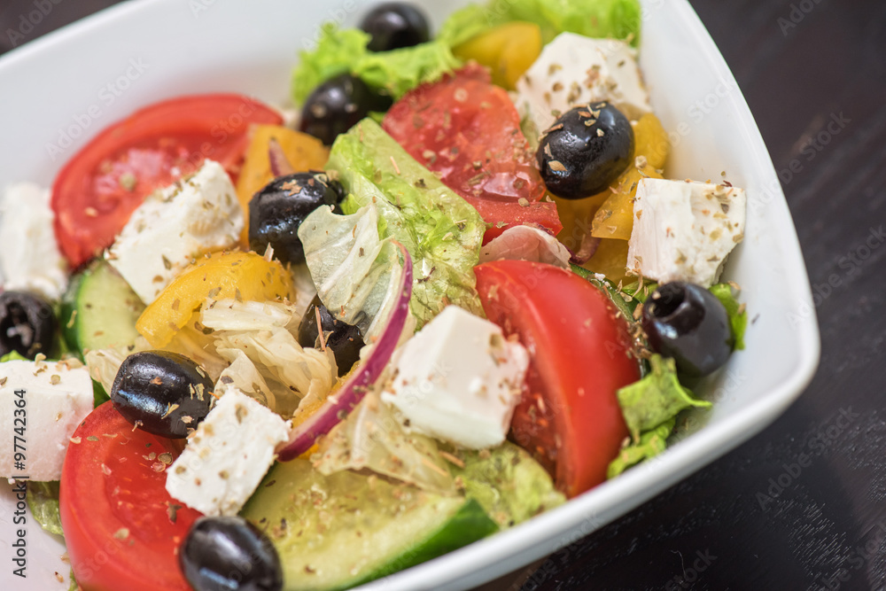 Greek tasty salad