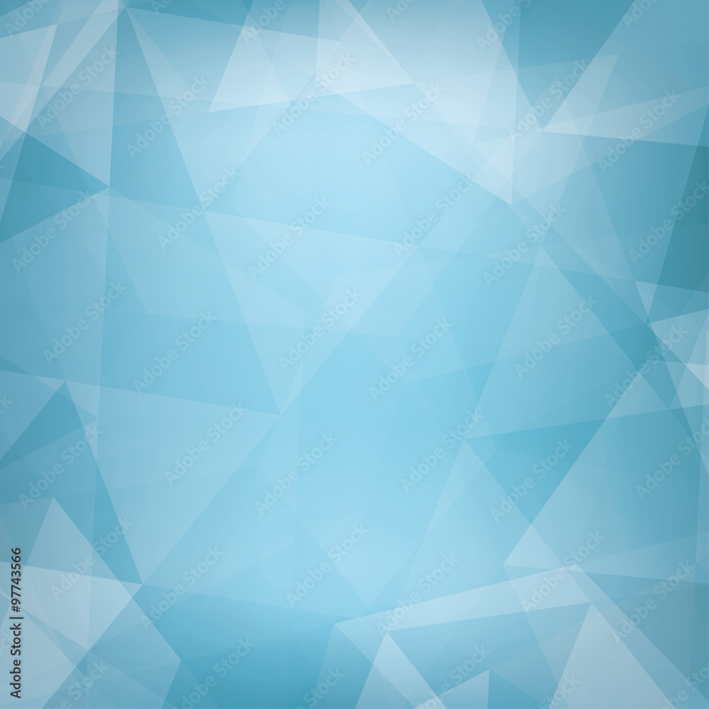 Abstract light blue background textured by triangles Abstract light blue background textured by triangles