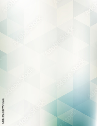 Abstract pale geometric pattern with triangles. Subtle background