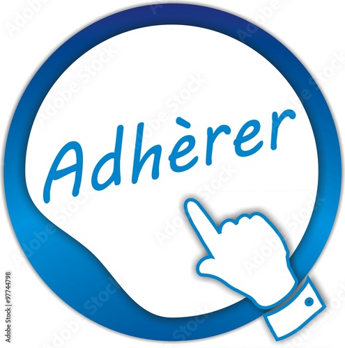 bouton adhèrer