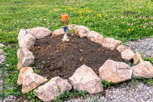 Decorated Grave Dog
