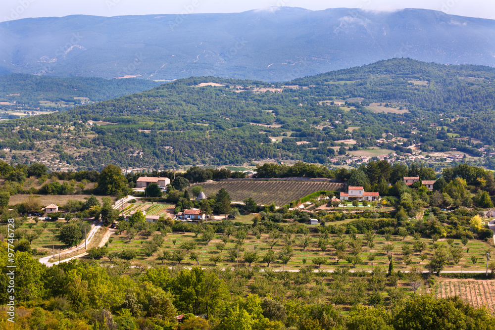 Landscape of rural Provence