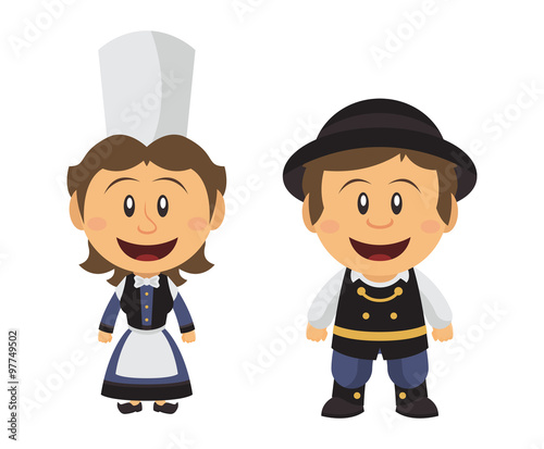 Petit couple Breton