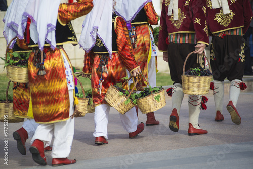 Turkish folk dance team