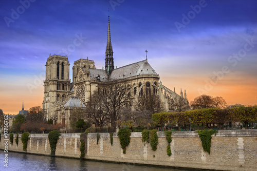 Evening Notre Dame
