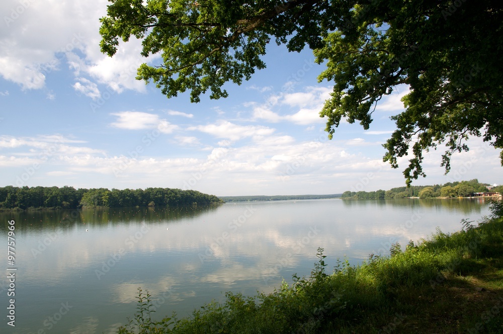 Pond Svet near Trebon in southern Bohemia, Czech republic