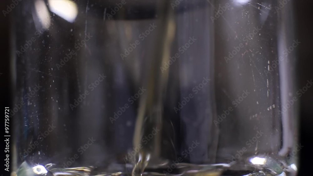Beer Bubbles Rise the Glass a Moving Light Source Beer Bubbles Rise the Glass a Moving Light Source