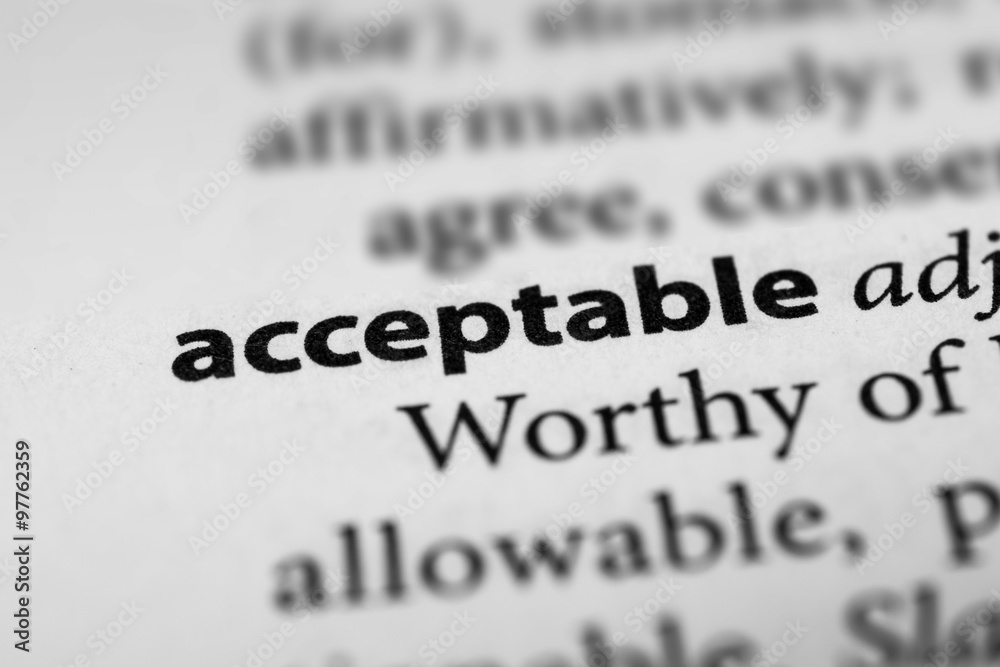 Acceptable