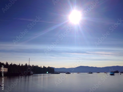 Wallpaper Mural sunny blue skies and icean Torontodigital.ca