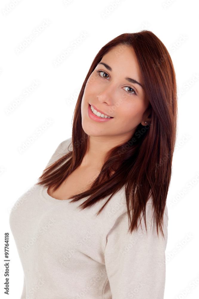 Cool young girl with a nice profile Cool young girl with a nice profile
