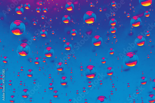 water drops background