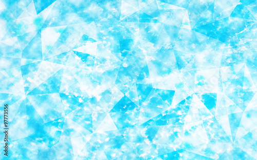 blue ocean, pool, sky abstr...