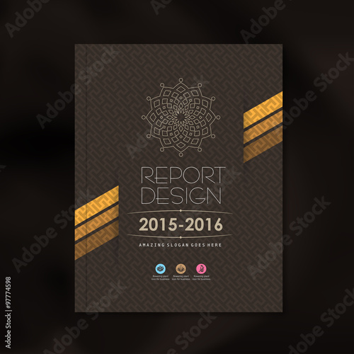Modern Vector design template with luxury pattern background design for corporate business annual report book cover brochure flyer poster,vector illustration